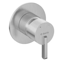   Falba süllyesztett csaptelep, Deante Silia zuhany csaptelep, szálcsiszolt acél, BQS_F44L