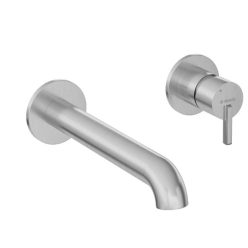   Falba süllyesztett csaptelep, Deante Silia mosdó csaptelep, szálcsiszolt acél BQS_F54L