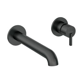   Falba süllyesztett csaptelep, Deante Silia mosdó csaptelep, fekete BQS_N54L