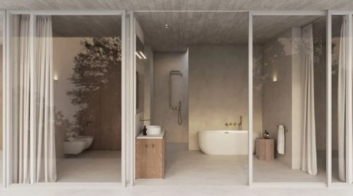 Falba süllyesztett csaptelep, Deante Silia kádtöltő csaptelep, szálcsiszolt arany BQS_R18P