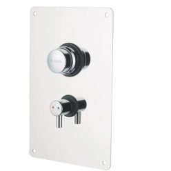   Falba süllyesztett csaptelep, Deante Press időzáras zuhany csaptelep, króm BBH_048P