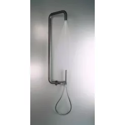   Zuhanyszett, Deante Silia zuhanyszett zuhany csapteleppel, titanium NQS_D4XM