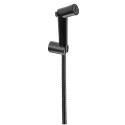   Alkatrész, Deante Bidetta 1 ponton rögzíthető, kézizuhany tartóval, fekete ANW_N71B