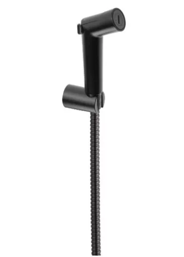 Alkatrész, Deante Bidetta 1 ponton rögzíthető, kézizuhany tartóval, fekete ANW_N71B