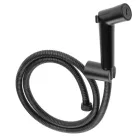 Alkatrész, Deante Bidetta 1 ponton rögzíthető, kézizuhany tartóval, fekete ANW_N71B