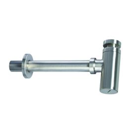   Mosdó szifon, Deante mosdó szifon, kerek, szálcsiszolt acél NHC_F31K