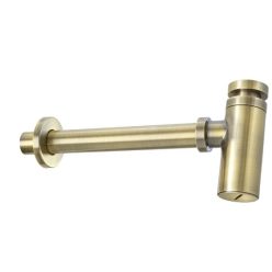   Mosdó szifon, Deante mosdó szifon, kerek, sárgaréz NHC_M31K