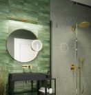 Mosdó szifon, Deante mosdó szifon, kerek, arany NHC_Z31K