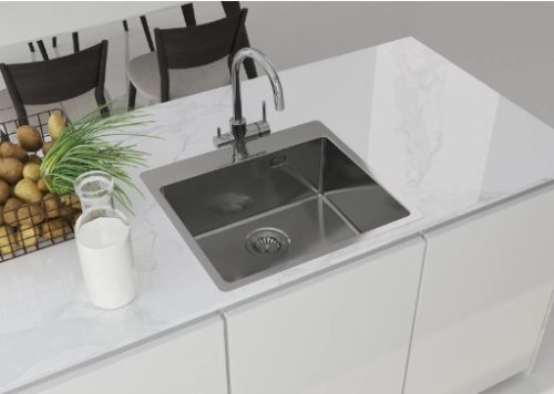 Mosogató csaptelep, Deante mosogató csaptelep vízszűrő csatlakozóval, króm BCH_064M