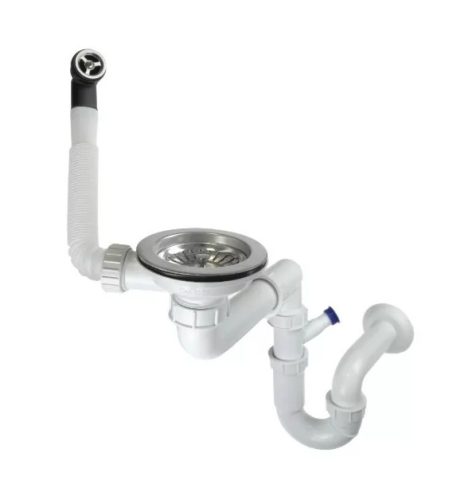 Mosogató szifon, Deante szifon gránit mosogatókhoz, 1 medencés, Space-Saver ZXY_9949