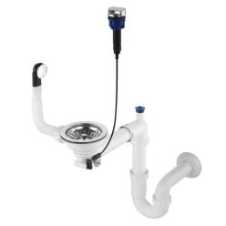   Mosogató szifon, Deante Space-Saver szifon gránit mosogatókhoz, 1 medencés, Space-Saver ZXY_9972