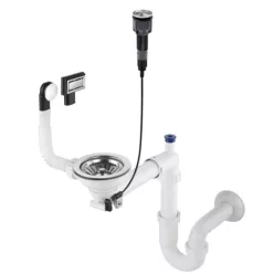   Mosogató szifon,Deante Space-Saver szifon gránit mosogatókhoz,1 medencés,Space-Saver ZXY_9982