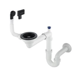   Mosogató szifon,Deante Space-Saver szifon gránit mosogatókhoz,1 medencés,Space-Saver ZXY_N949