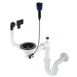   Mosogató szifon,Deante Space-Saver szifon gránit mosogatókhoz,1 medencés,Space-Saver ZXY_N972