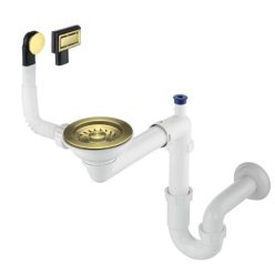   Mosogató szifon,Deante Space-Saver szifon gránit mosogatókhoz,1 medencés,Space-Saver ZXY_R949