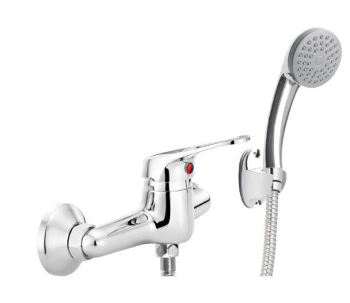 Zuhany csaptelep, Deante Lobo zuhany csaptelep zuhanyszettel, króm BYU_041M