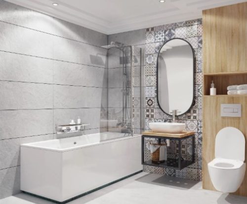 Öblítőtartály nyomólap, Deante falsík alatti kerethez - slim, króm CST_051P