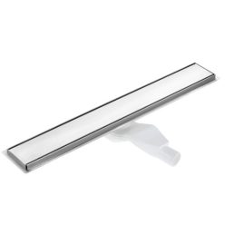   Padlóösszefolyó, Deante zuhanyfolyóka, 100 cm, szálcsiszolt acél KOS_010D