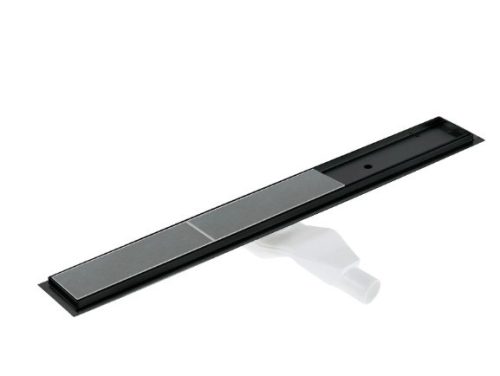 Padlóösszefolyó, Deante zuhanyfolyóka, 70 cm, fekete KOS_N07D