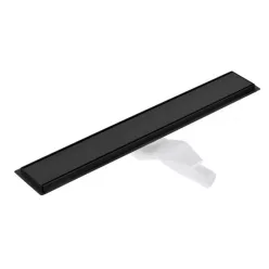   Padlóösszefolyó, Deante zuhanyfolyóka, 80 cm, fekete KOS_N08D