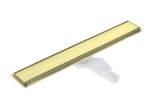 Padlóösszefolyó, Deante zuhanyfolyóka, 70 cm, szálcsiszolt arany KOS_R07D