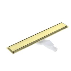   Padlóösszefolyó, Deante zuhanyfolyóka, 80 cm, szálcsiszolt arany KOS_R08D