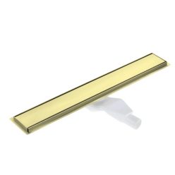   Padlóösszefolyó, Deante zuhanyfolyóka, 90 cm, szálcsiszolt arany KOS_R09D