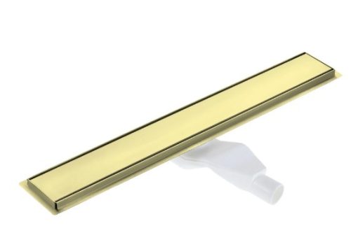 Padlóösszefolyó, Deante zuhanyfolyóka, 90 cm, szálcsiszolt arany KOS_R09D