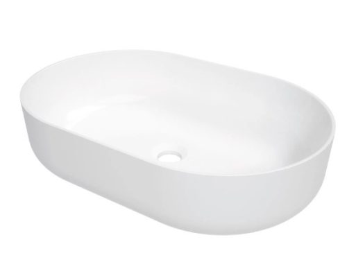 Mosdó, Deante Round pultra építhető kerámia mosdó 58x38 cm CGR_6U6S