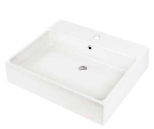 Mosdó, Deante Temisto pultra építhető kerámia mosdó 60x50 cm CDT_6U6S