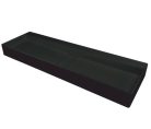 Mosdó, Deante Blur pultra építhető gránit mosdó lefolyófedéllel, fekete 40x120 cm CQB_NU2S