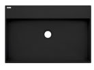 Mosdó, Deante Correo pultra építhető gránit mosdó, fekete 40x60 cm CQR_NU6S