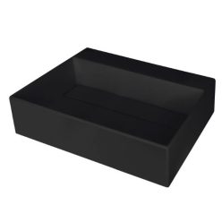   Mosdó, Deante Correo pultra építhető gránit mosdó fekete lefolyófedéllel 40x50 CQR_NU5M
