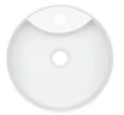 Mosdó, Deante Silia pultra építhető gránit mosdó csaplyukkal alabástrom 36 cm CQS_AU4B