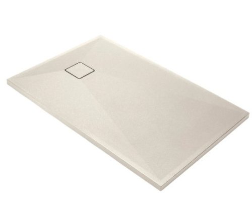 Zuhanytálca, Deante Correo szögletes, gránit zuhanytálca, beige 140x90 KQR_547B
