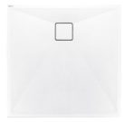 Zuhanytálca, Deante Correo szögletes, gránit zuhanytálca, alabástrom 80x80 KQR_A42B