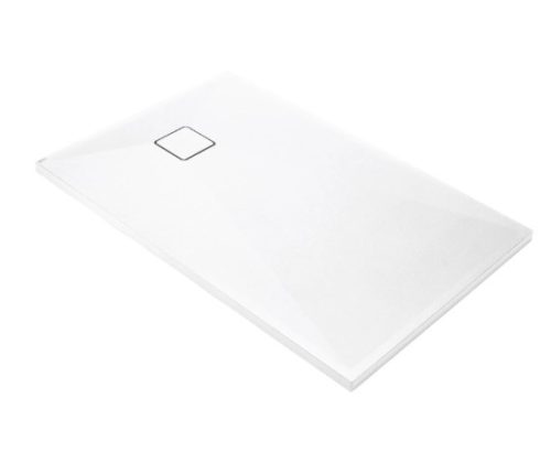 Zuhanytálca, Deante Correo szögletes, gránit zuhanytálca, alabástrom 120x90 KQR_A43B