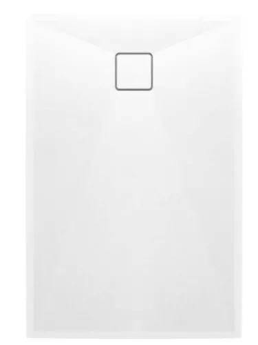 Zuhanytálca, Deante Correo szögletes, gránit zuhanytálca, alabástrom 120x80 KQR_A44B