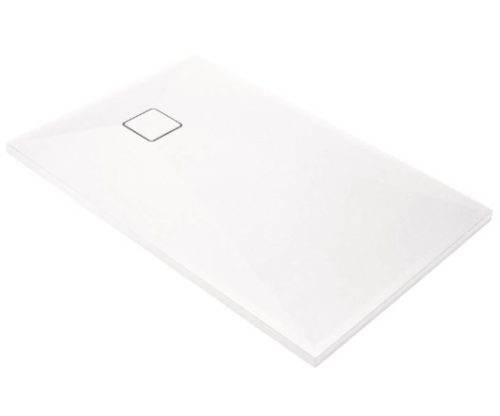 Zuhanytálca, Deante Correo szögletes, gránit zuhanytálca, alabástrom 100x90 KQR_A45B