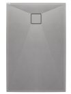 Zuhanytálca, Deante Correo szögletes, gránit zuhanytálca, metálszürke 140x80 KQR_S48B