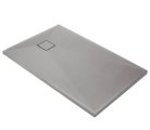 Zuhanytálca, Deante Correo szögletes, gránit zuhanytálca, metálszürke 140x80 KQR_S48B