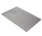 Zuhanytálca, Deante Correo szögletes, gránit zuhanytálca, metálszürke 90x70 KQR_S71B
