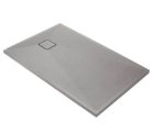 Zuhanytálca, Deante Correo szögletes, gránit zuhanytálca, metálszürke 100x70 KQR_S75B