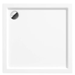   Zuhanytálca, Deante Jasmin akril, szögletes zuhanytálca, fehér 80x80 KGJ_042B