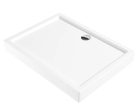 Zuhanytálca, Deante Jasmin akril, szögletes zuhanytálca, fehér 120x90 KGJ_043B