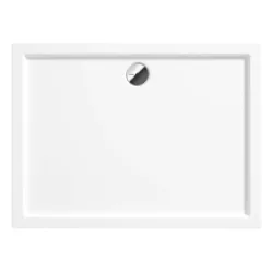   Zuhanytálca, Deante Jasmin akril, szögletes zuhanytálca, fehér 100x80 KGJ_046B