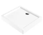 Zuhanytálca, Deante Jasmin akril, szögletes zuhanytálca, fehér 80x90 KGJ_049B