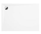 Zuhanytálca, Deante Kerria Plus akril, szögletes zuhanytálca, fehér 100x80 KTS_046B