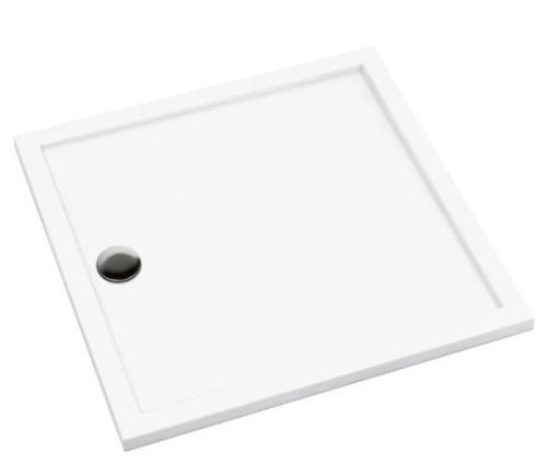 Zuhanytálca, Deante Prizma akril, szögletes zuhanytálca, fehér 80x80 KTJ_082B