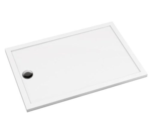 Zuhanytálca, Deante Prizma akril, szögletes zuhanytálca, fehér 100x80 KTJ_086B